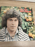 Vinyle 33T Alain Delorme Livre d'Amour pochette dédicacée oranges