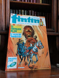 Magazine Tintin vintage ancien ? Le Chevalier Blanc ? couverture BD années 70