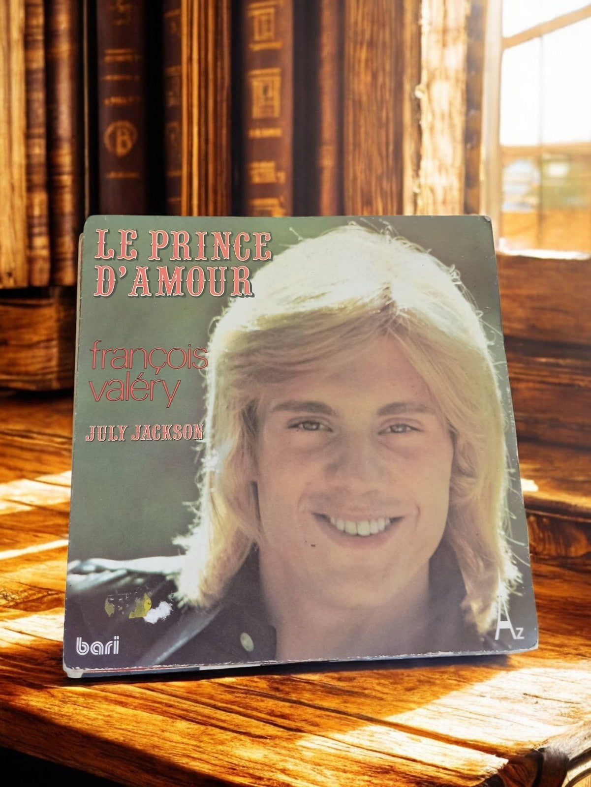 Vinyle 45 tours François Valéry Le Prince d’Amour vintage rétro ancien disque