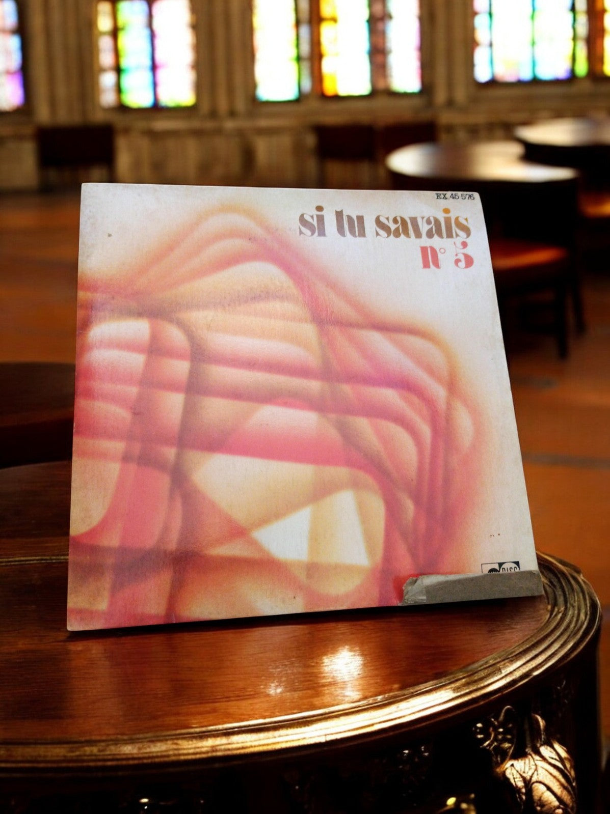 Vinyle 45 tours vintage "Si tu savais n°3" pochette graphique années 70