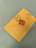Ancienne enveloppe timbrée oblitérée philatélie collection vintage France