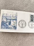 Lettre FDC Vercors 1962 Hauts Lieux Résistance La Chapelle-en-Vercors Paris