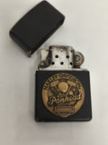 Briquet Zippo vintage Harley Davidson Panhead noir à restaurer
