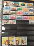 Lot timbres République du Congo et Congo 1992, motifs historiques et colorés