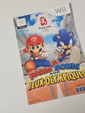 Notice originale Mario & Sonic aux Jeux Olympiques Nintendo ? Manuel jeu vidéo W