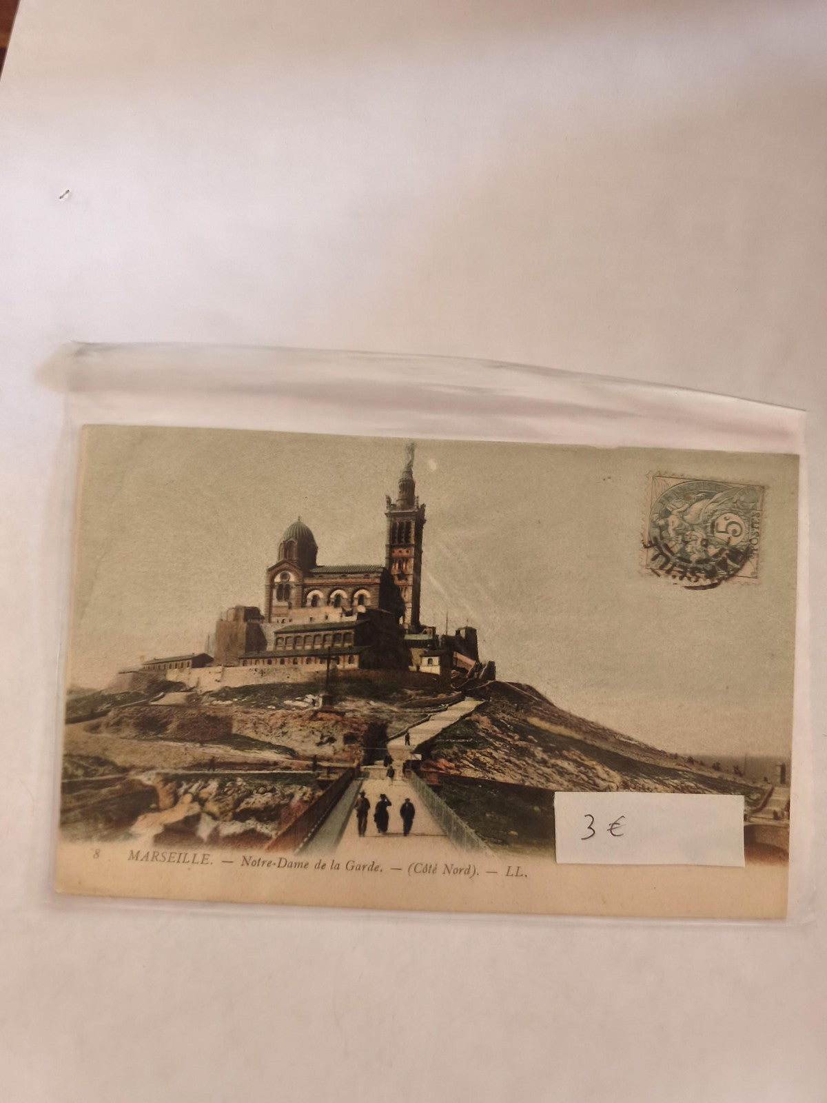Carte postale ancien Marseille vintage rétro collection illustrée France