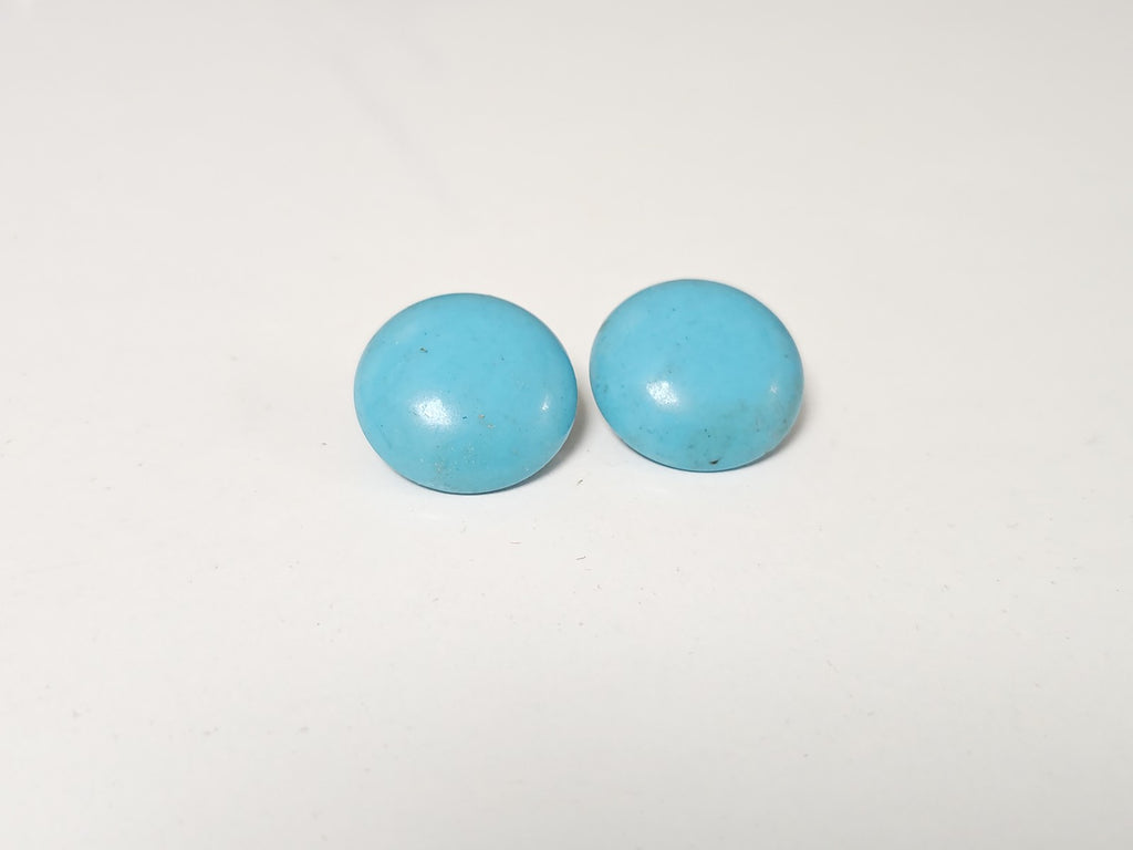 Pair of vintage antique retro earrings for jewelry collector