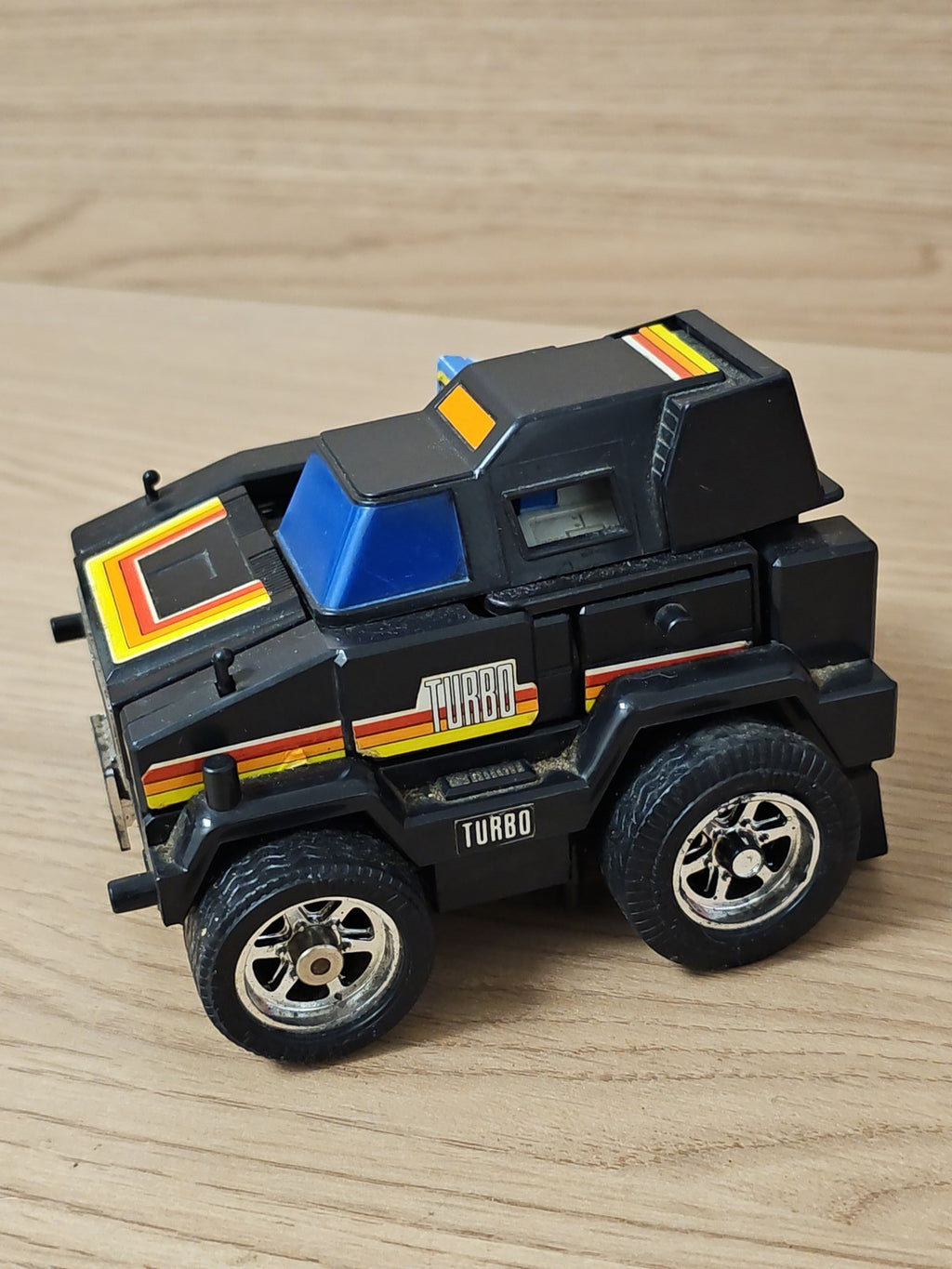 Yonezawa Turbo GIANT ROBOT & 4WD Truck Car 1983 Jouet mécanique motorisé