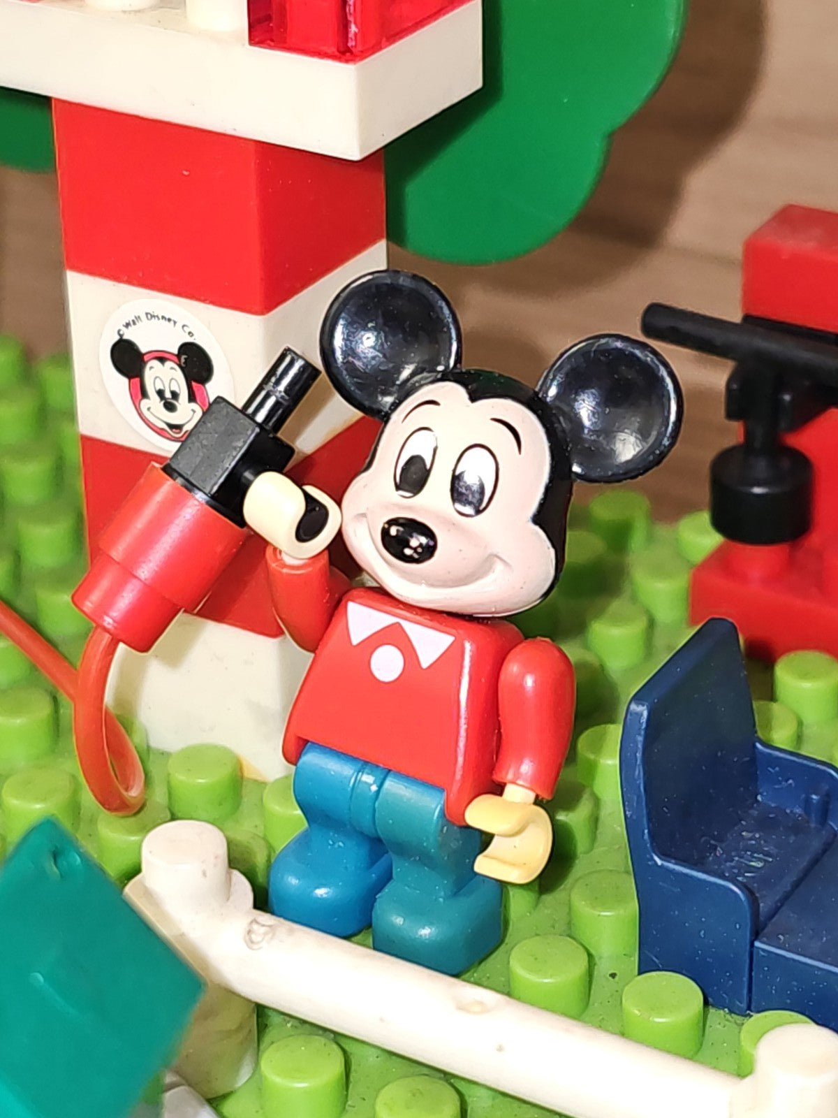 Jeu de construction ancien Disney Mickey années 1950 vintage rare collection