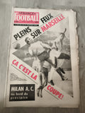 Ancien journal France Football 1964 Pleins feux sur Marseille vintage sport
