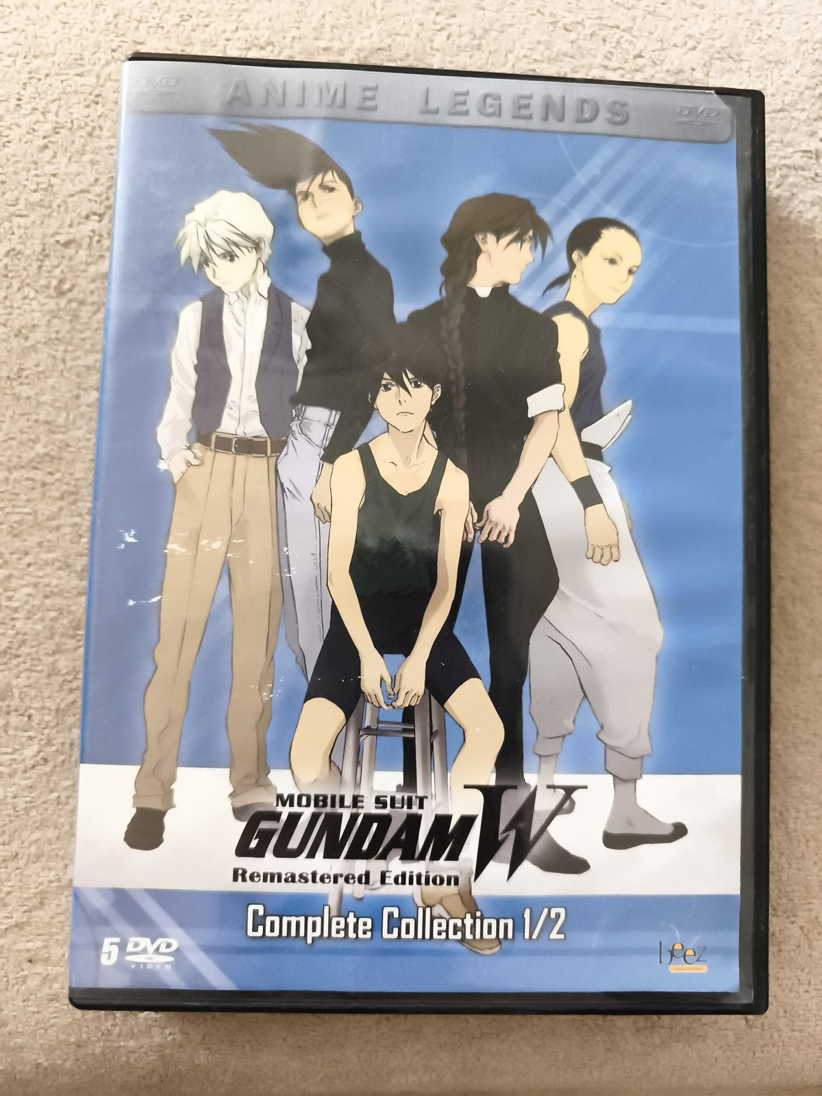 DVD Mobile Suit Gundam Wing Remastered Edition Anime Legends coffret 5 disques
