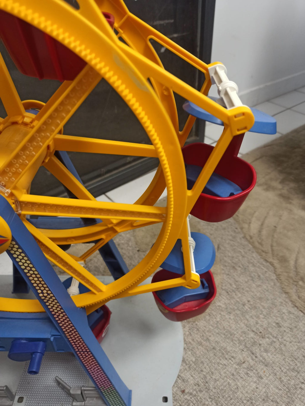 Grande roue Playmobil authentique ? Jeu d?imagination ? Jouet d?occasion complet