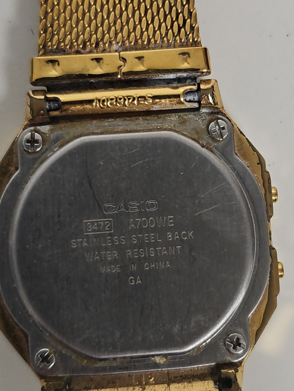 Montre Casio femme A700WE vintage réédition rétro, ancien modèle fonctionnel