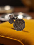 Pendentif talisman ancien style médaille gravée vintage Good Spirits