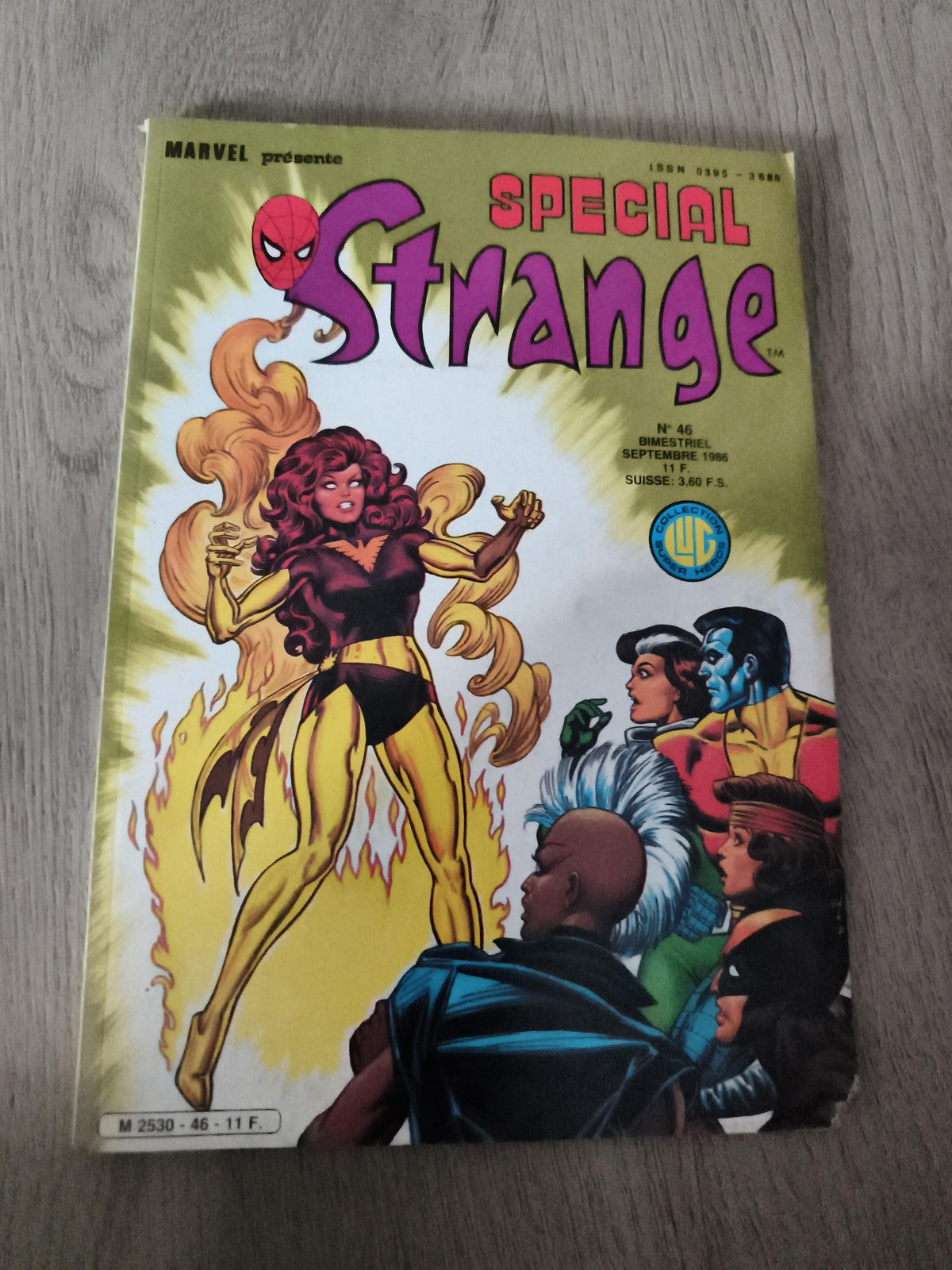 Comic Marvel Spécial Strange n°46 1986, X-Men, ancien, édition LUG