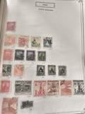 Timbres anciens Colombie poste aérienne lot oblitérés vintage philatélie