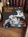 Vinyl 45 tours Guy Béart vintage non testé - État d'origine