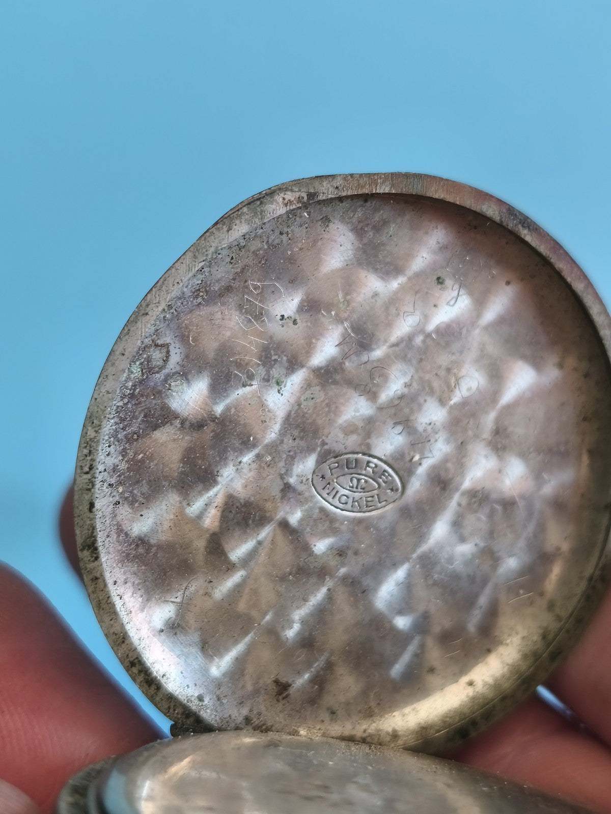 Montre de poche ancienne vintage à restaurer, collection horlogerie rétro rare