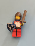 Figurine vintage Lego Castle personnage ancien, collection rétro Lego occasion