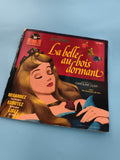 Disque vinyle 45T Walt Disney La Belle au bois dormant livre disque France