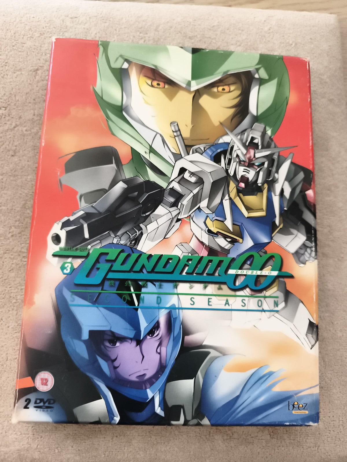 DVD Gundam 00 Second Season Vol 3 Beez Anime Japonais 2 DVD