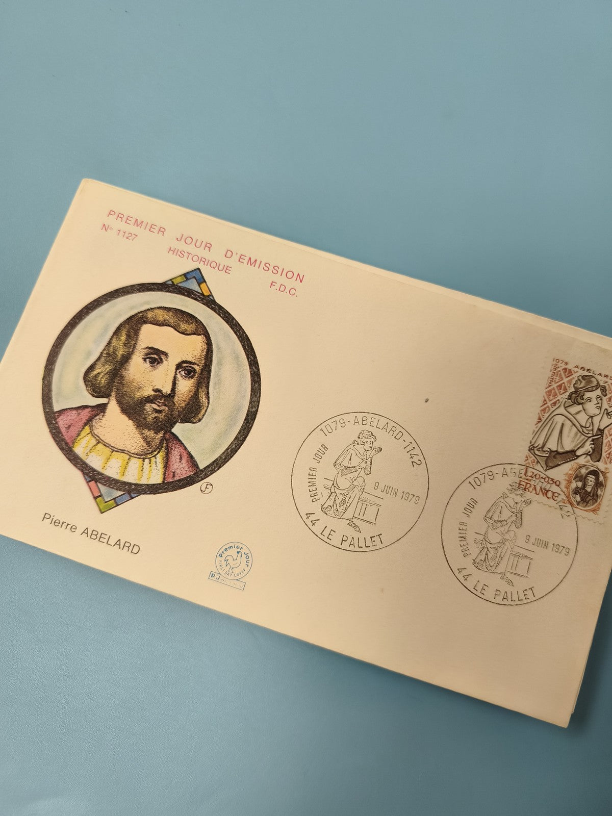 Enveloppe premier jour d?émission FDC Pierre Abélard 1979 timbre France