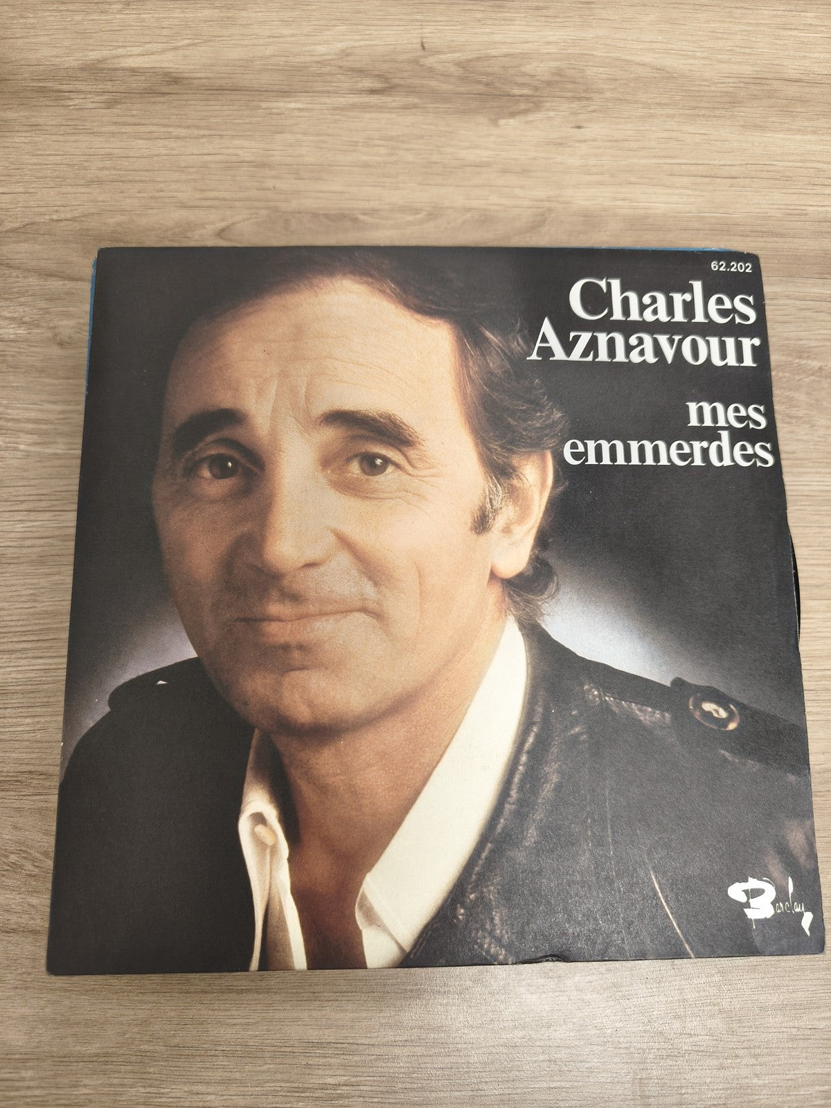 Charles Aznavour 45T Mes Emmerdes vinyle pochette Barclay d'occasion