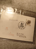 Lettre philatélie Allemagne 1969 Zweiter Mondspaziergang oblitérée Astrophilatél