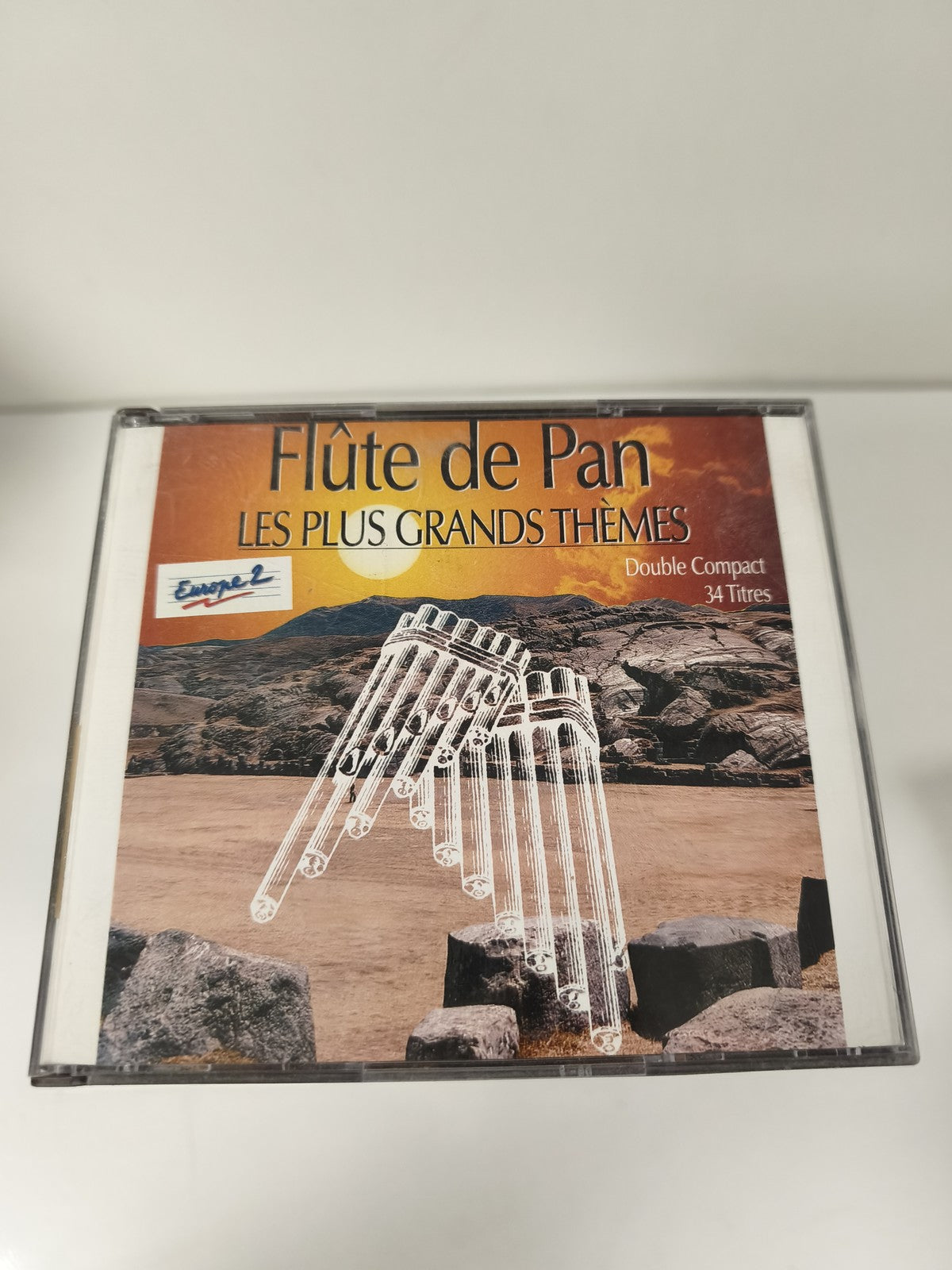 CD Flûte de Pan Les Plus Grands Thèmes Double Album 34 Titres