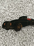 Pin's vintage voiture de collection cabriolet noire, émaillé, auto rétro (Ref 1)
