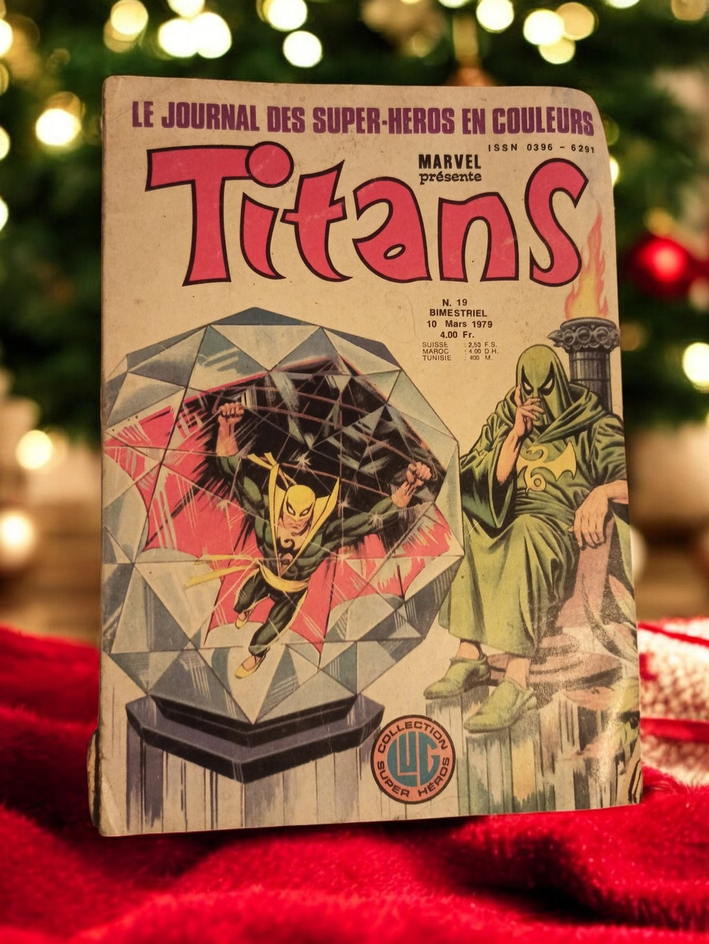Comics Titans n°19 Marvel 1979 vintage super-héros Iron Fist Lug
