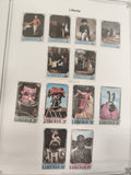 Timbres Liberia thématiques costumes et histoire lot x11 philatélie Afrique
