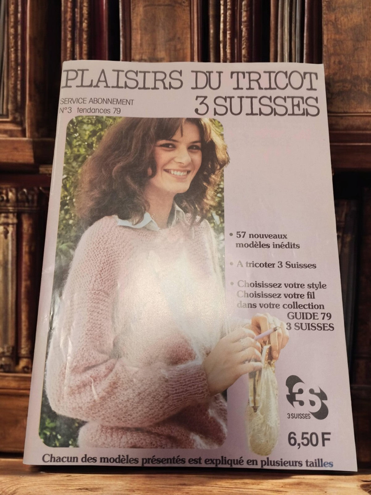 Magazine tricot vintage 3 Suisses années 70 Plaisirs du tricot N°3 rétro laine