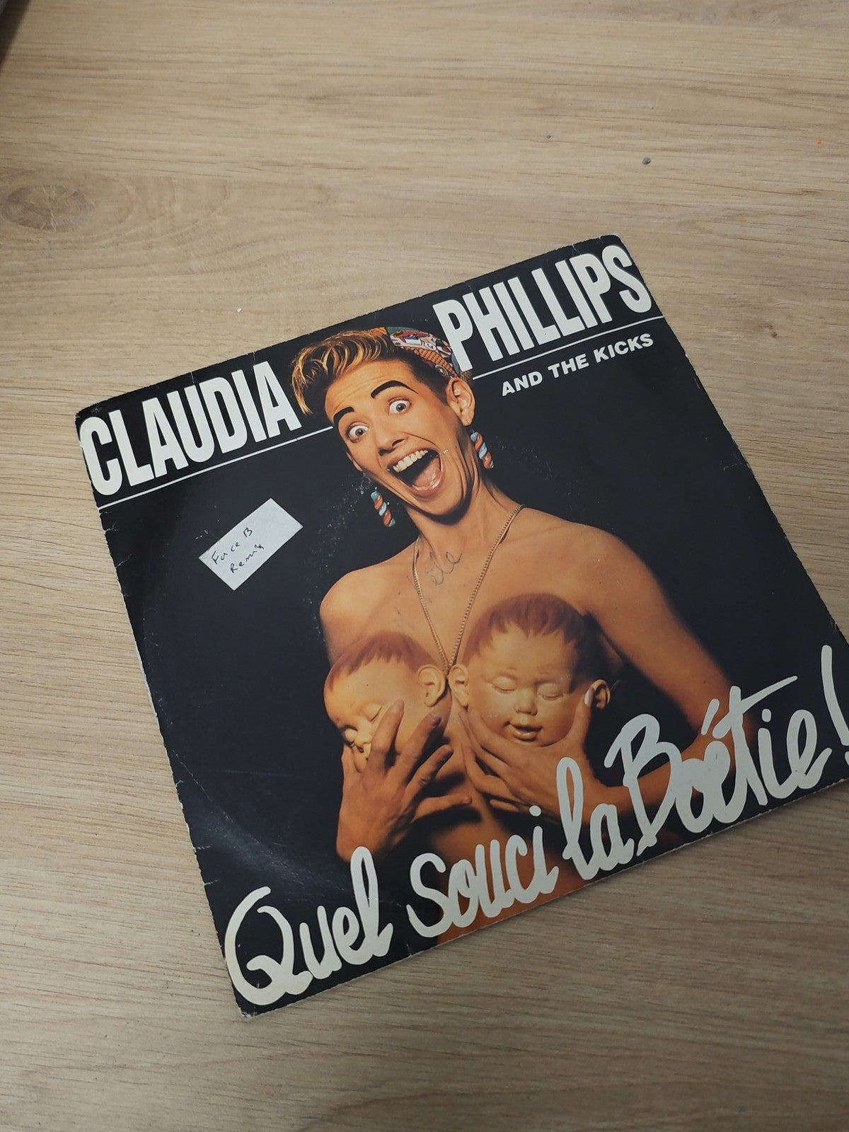 Vintage 45 tours ancien disque vinyle Claudia Phillips rétro collection musique