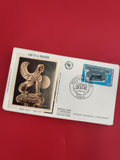 Lettre FDC Art et Philatélie Grand Palais Paris 1975, timbre Airphila, cachet