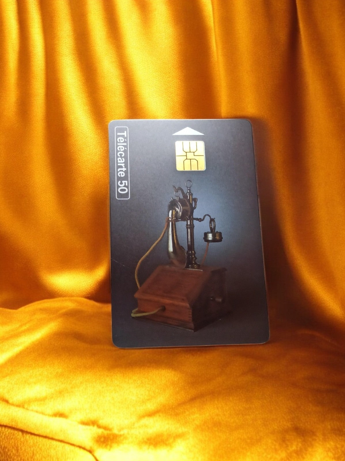 Télécarte 50 unités vintage – téléphone ancien – carte téléphonique collection