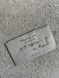 Télégramme privé XIXe siècle enveloppe manuscrite philatélie France
