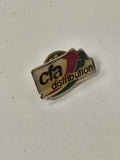 Pin's rétro ancien CFA Distribution collection vintage badge publicitaire rare
