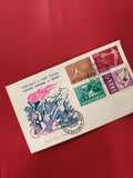 Enveloppe FDC Vietnam 1965 Sports timbres illustrés Thể Dục Thể Thao philatélie