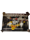 Affiche ancienne Renault F1 vintage grand format déco rétro collection automobil