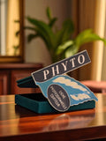 Pin's publicitaire PHYTOS bleu édition limitée vintage coiffeur rétro