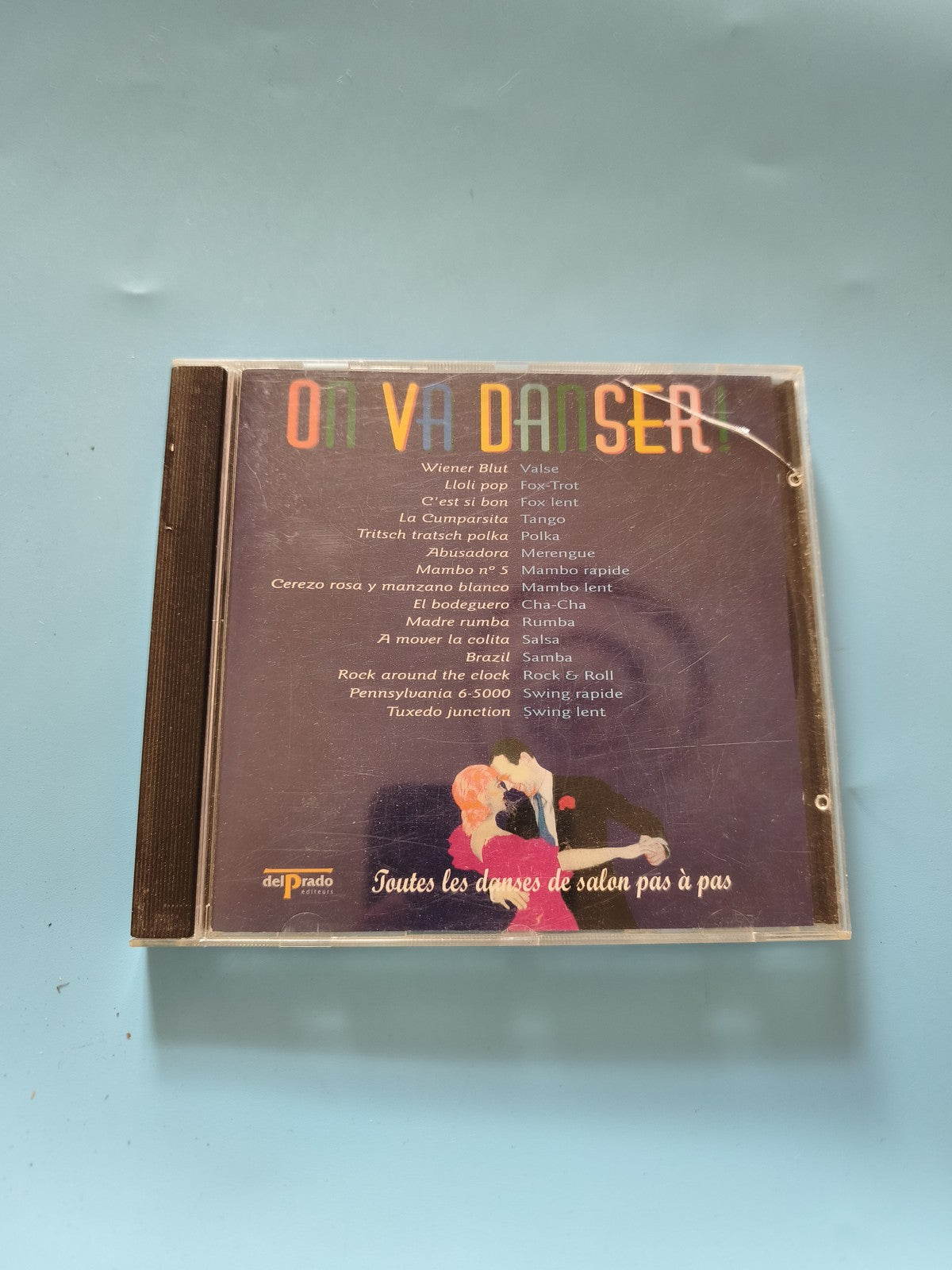 CD audio "On va danser" musique entraînante occasion album chanson française