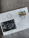 Lettre premier jour Finlande 1976 Yleisradio timbre Helsinki philatélie FDC