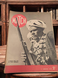 Magazine Paris Match ancien 1940 couverture Goum rétro presse française vintage