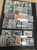 Lot timbres France Poste aérienne Europa aviation oblitérés philatélie