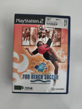 Jeu PlayStation 2 Pro Beach Soccer, boîtier bleu, Wanadoo, sans notice