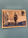 Carte philatélique Journée Nationale du Timbre 1950 France oblitérée