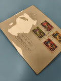 Ancienne enveloppe 1950 timbres oblitérés Vietnam, philatélie collection