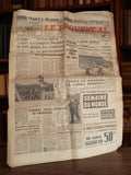 Journal ancien Le Provençal années 1950 presse vintage rétro France