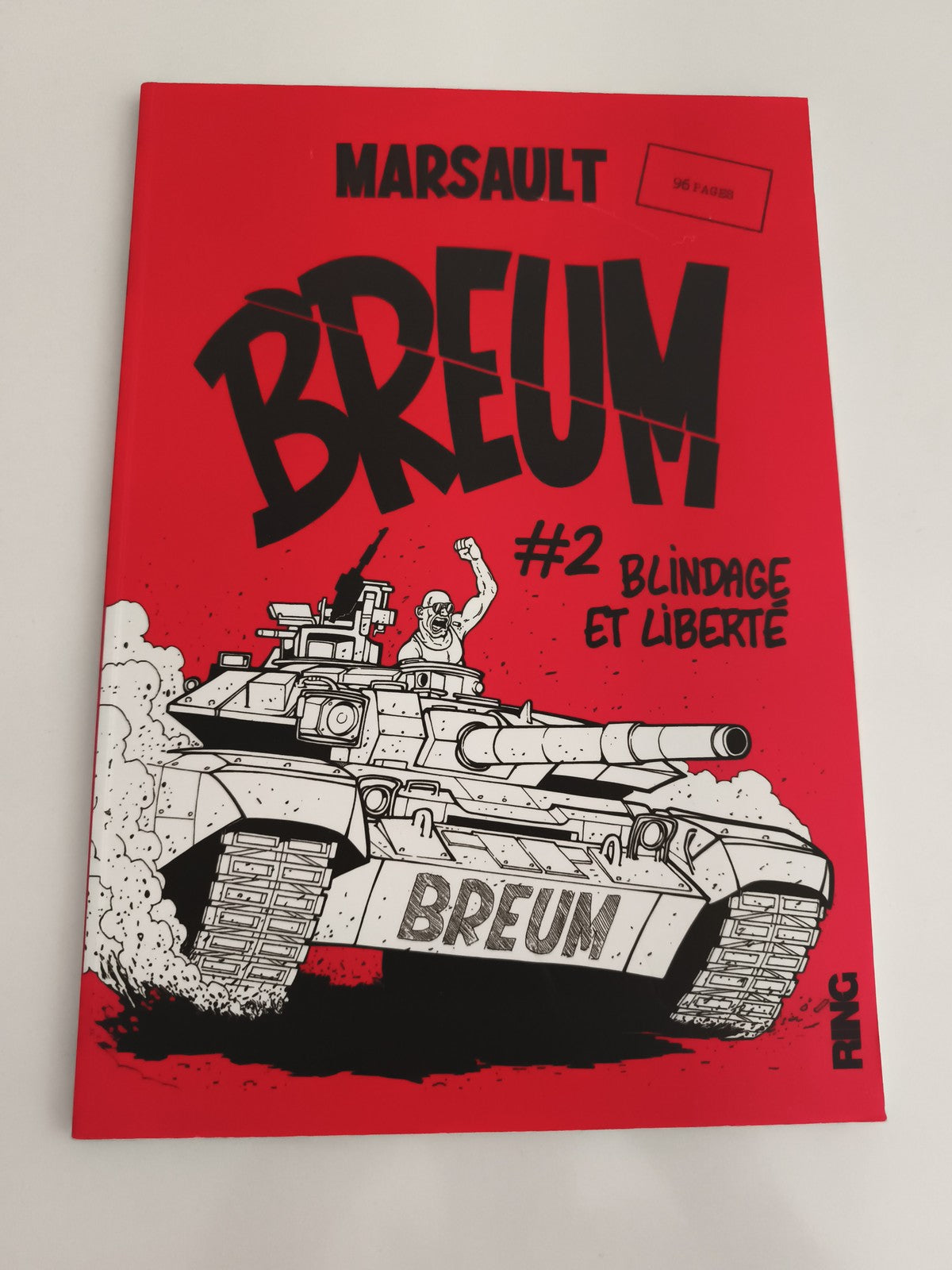 Bande dessinée Marsault BREUM #2 Blindage et Liberté Ring 96 pages